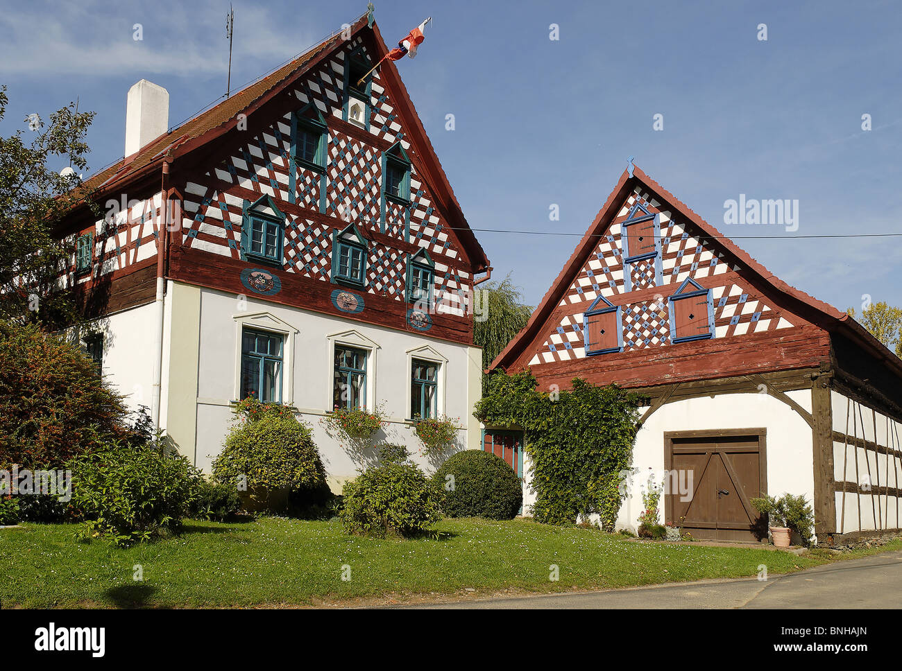 traditional farmhouse Doubrava Egerland west Bohemia Czechia Czech