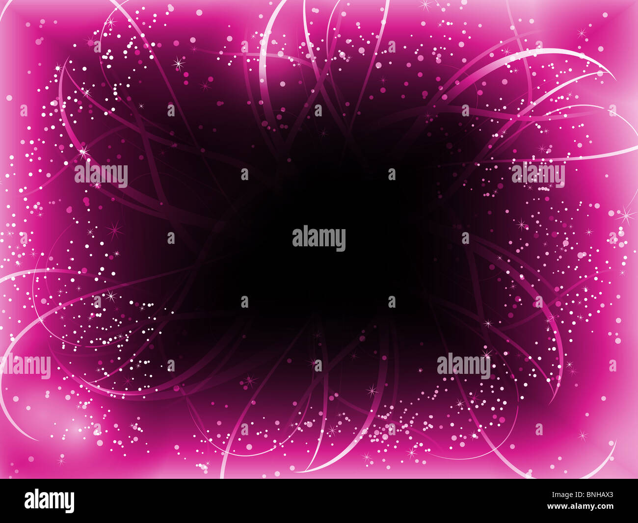 Pinked Perspective Infinite Perspective Pink Stars Background Stock Photo - Alamy