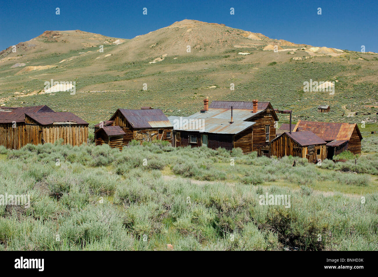 Usa Lee Vining California Ghost Town Bodie State Historic Park Near Lee