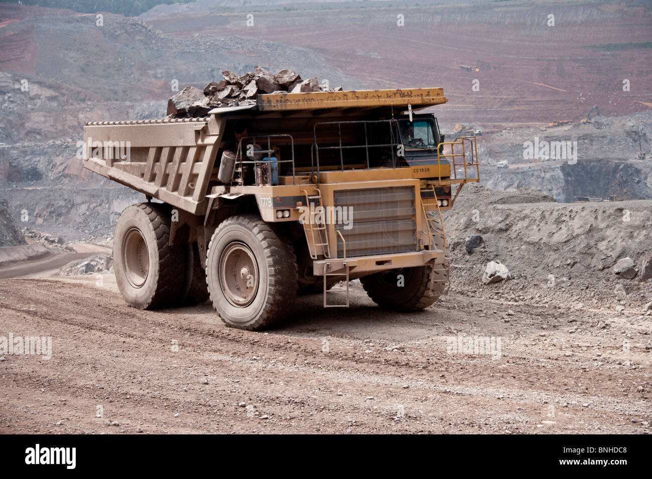 Large earth mover truck in quarry Stock Photo 30501864 Alamy