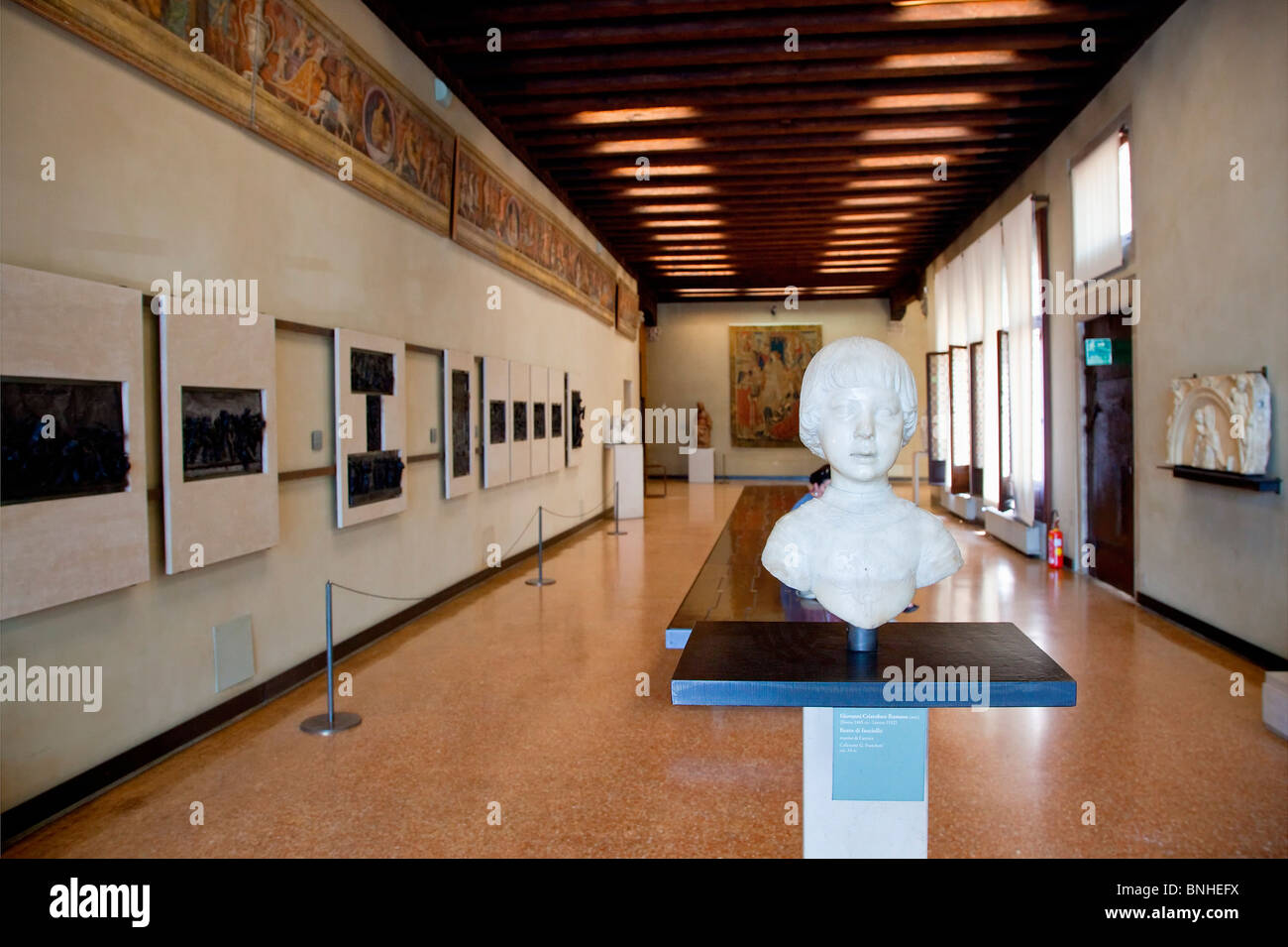 Europe, Italy, Venezia, Venice, Listed as World Heritage by UNESCO, The Gothic palace of Ca D'Oro Stock Photo