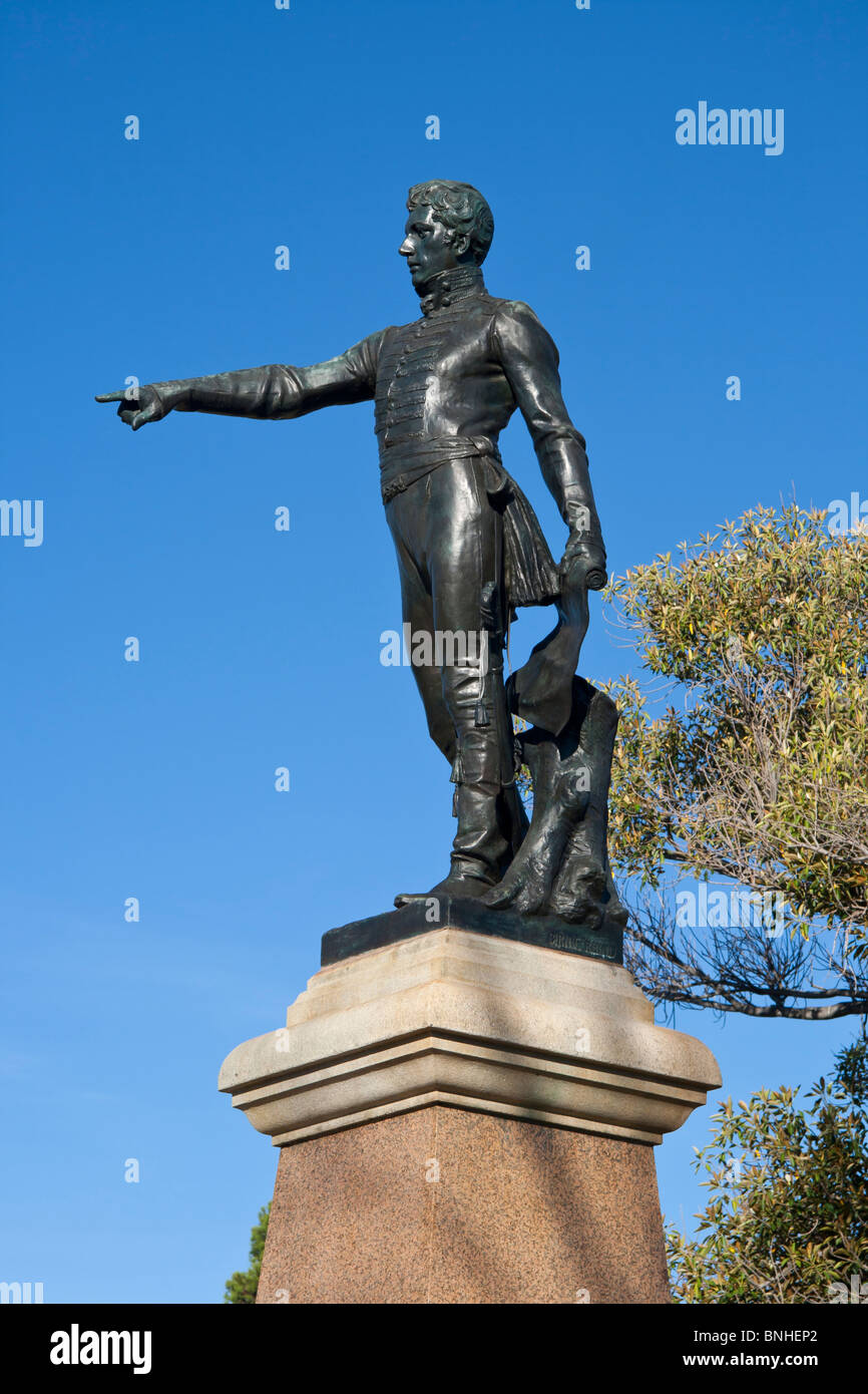 Statue colonel william light adelaide hires stock photography and