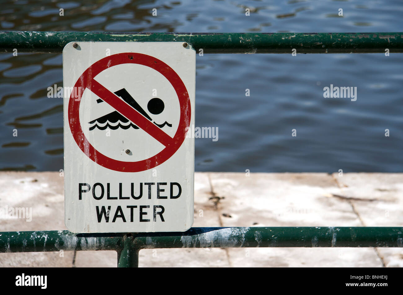 Contaminated water sign pollution hi-res stock photography and images ...