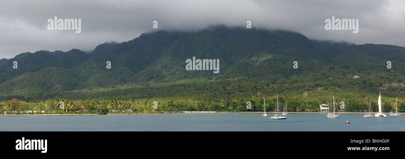 Dominica Portsmouth Prince Rupert Bay Caribbean Coast Sea Ocean