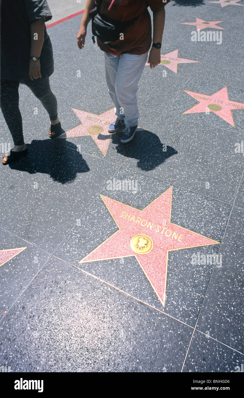USA United States of America California Los Angeles Walk of Fame ...
