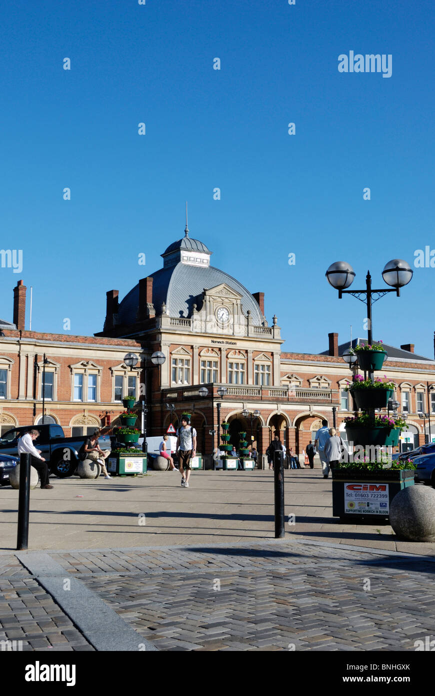 Norwich Railway Station, Norfolk, England Stock Photo Alamy