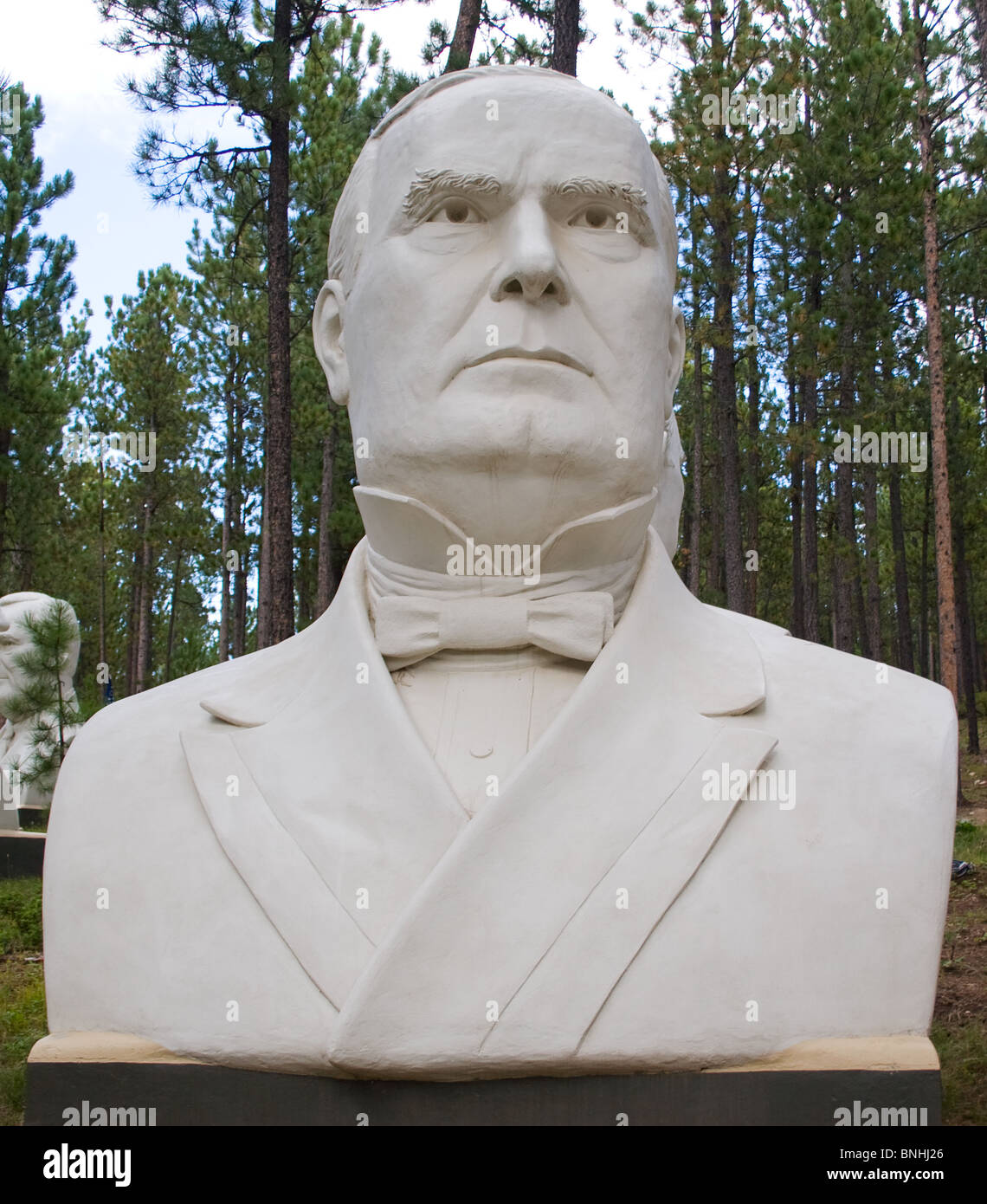 William McKinley bust by sculptor David Adickes at Presidents Park in ...