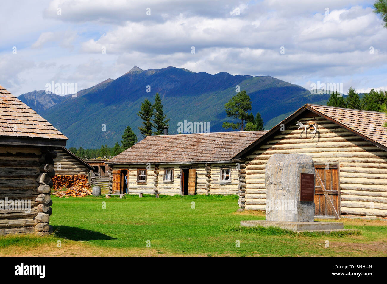 Canada Fort Steele Heritage Town British Columbia Gold rush boom town