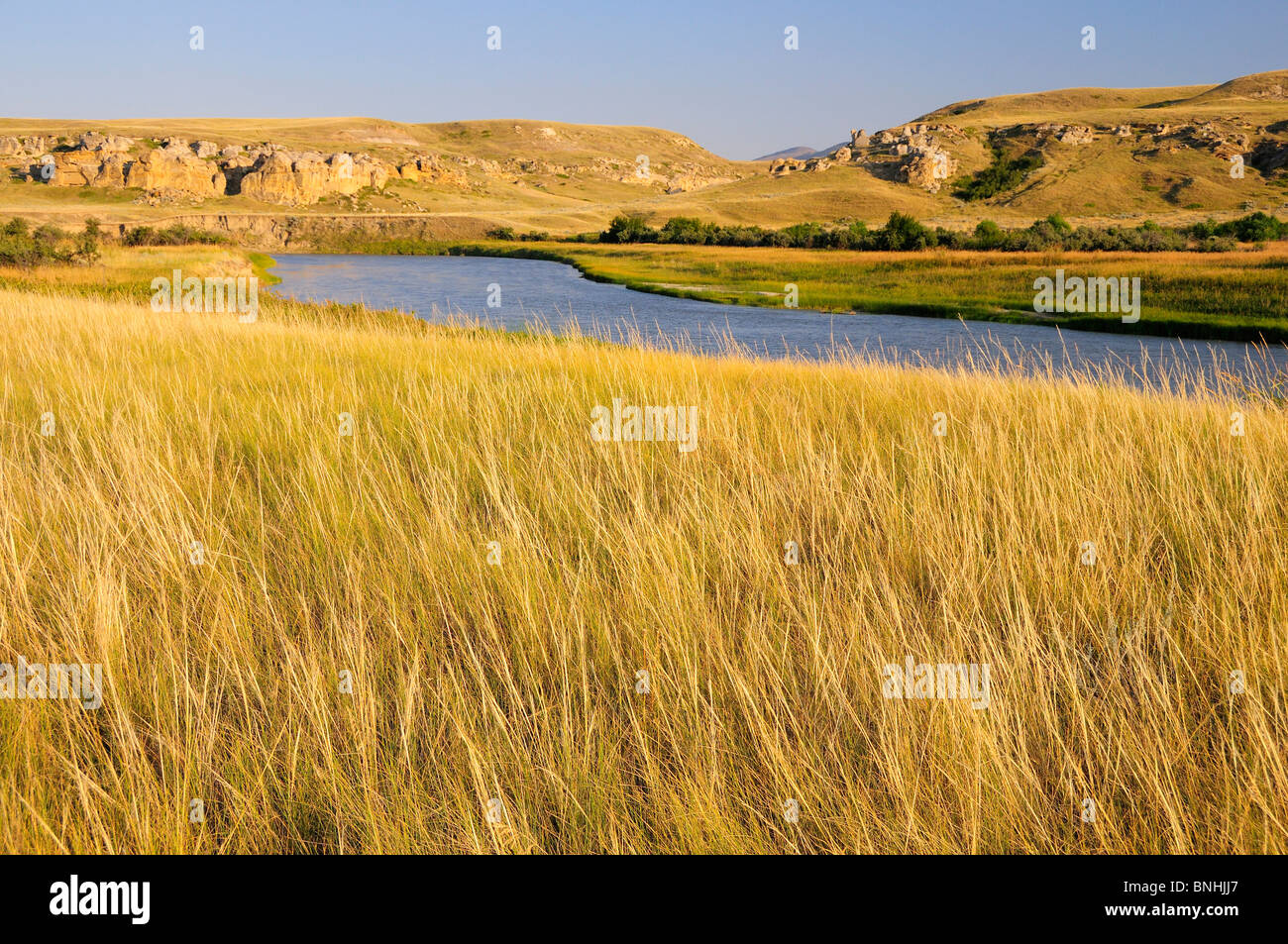 Canada Milk River Writing on Stone Provincial Park Alberta province