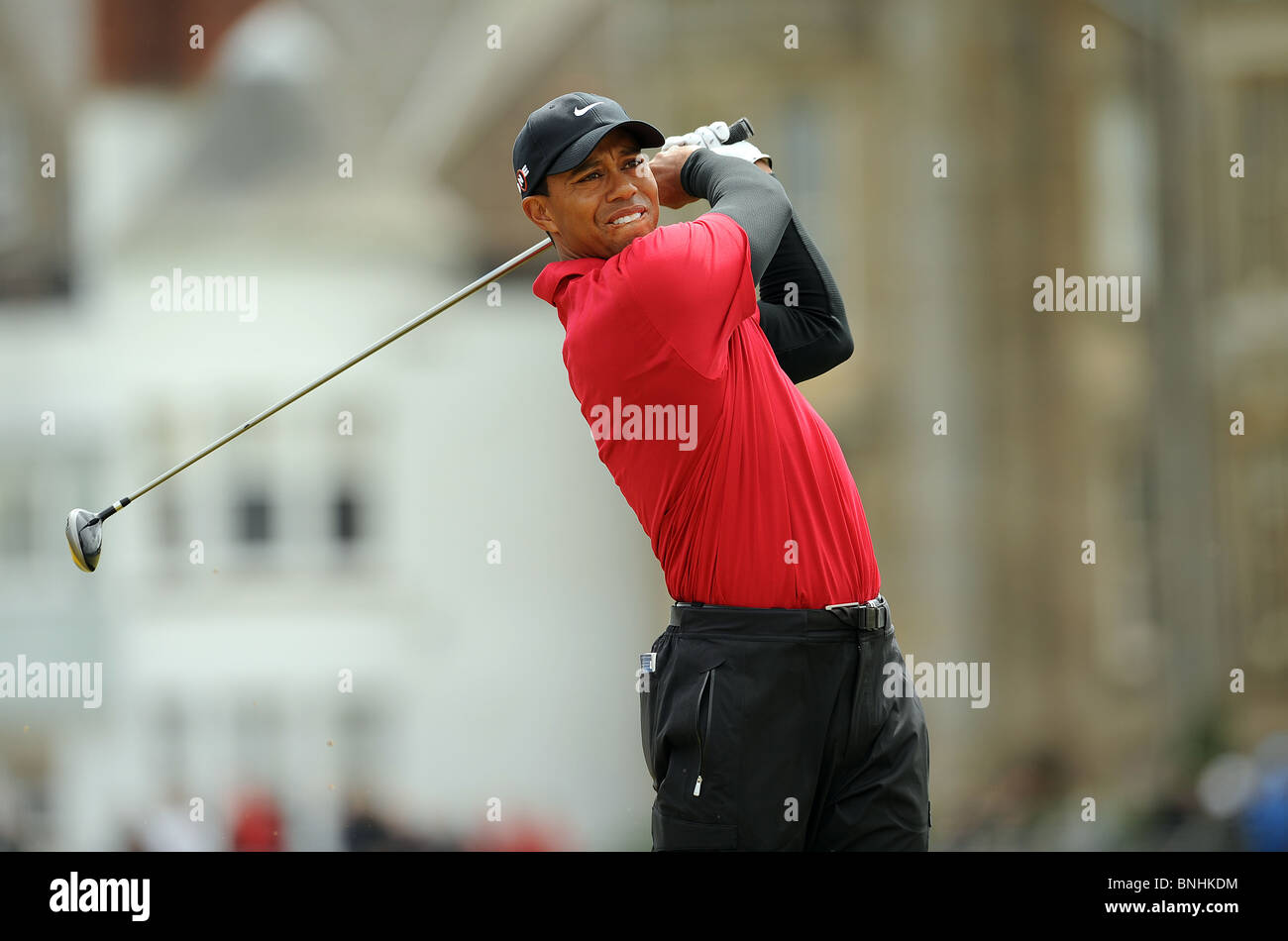 TIGER WOODS USA THE OLD COURSE ST ANDREWS ST ANDREWS SCOTLAND 18 July ...