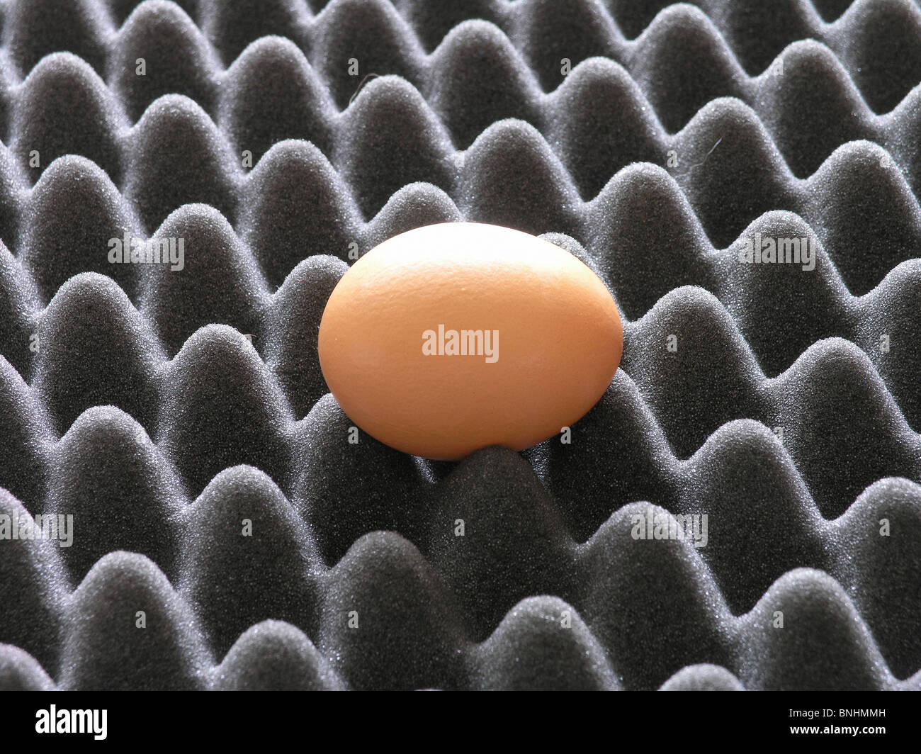 Acoustic foam egg crate foam shaped studio music absorber egg concept