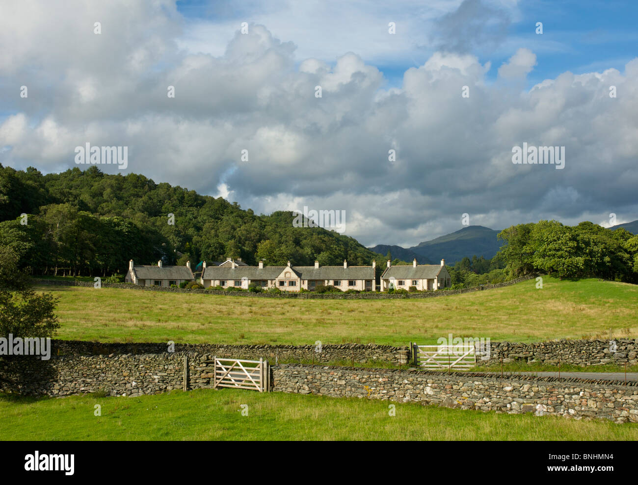 Almshouses, Ulpha, Duddon Valley, Cumbria. England UK Stock Photo Alamy
