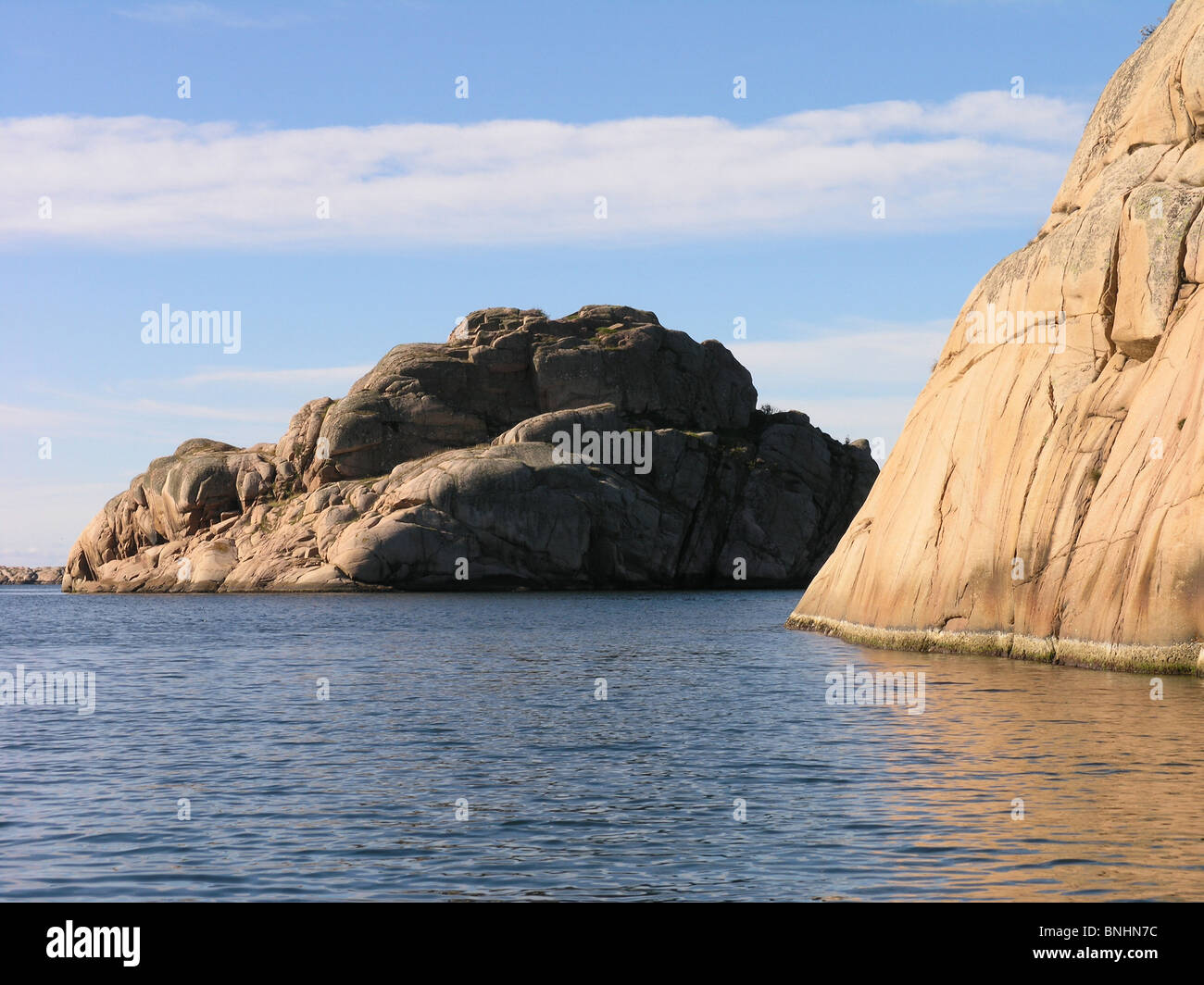 Sweden scenery landscape water coast sea ocean Bohuslän province ...
