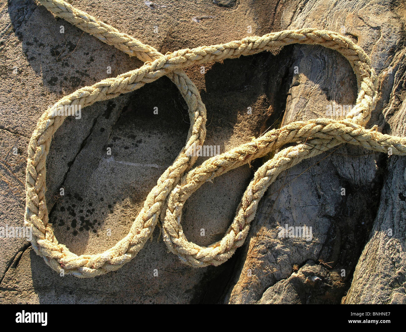 Swedish Ropes Sweden Bohuslän province ropes rope detail close-up fisher fishing ...