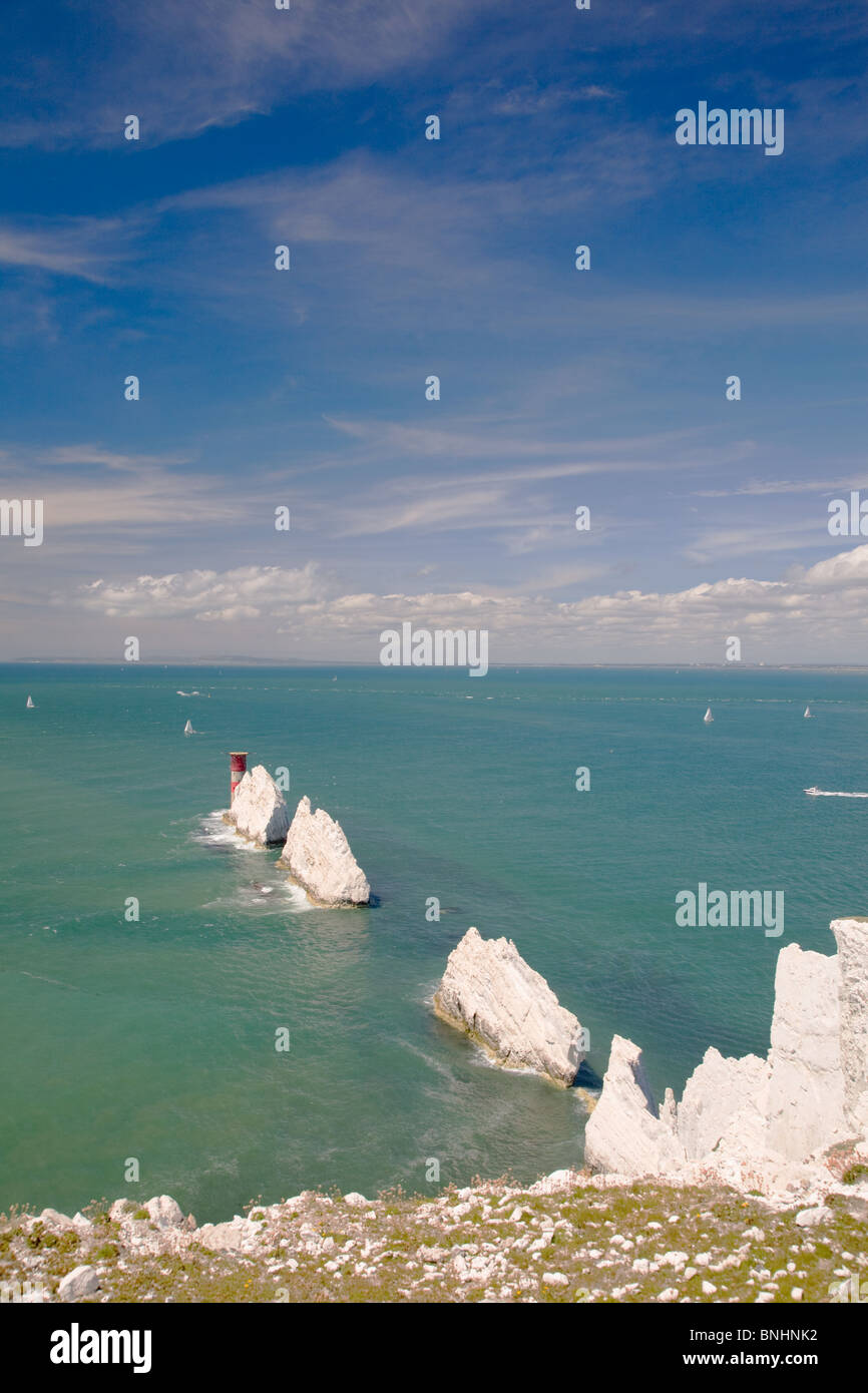 The Needles, Isle of Wight Stock Photo Alamy