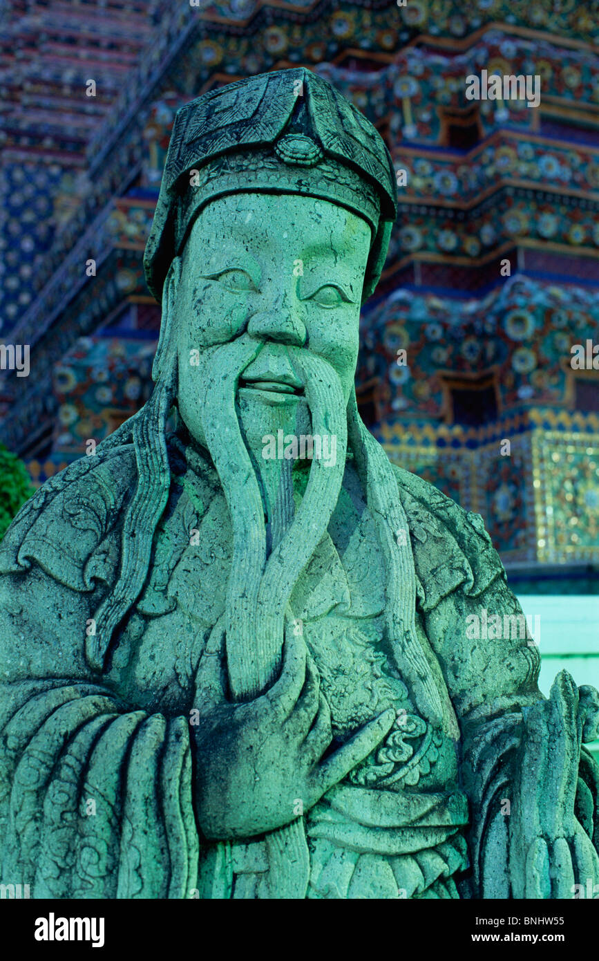 Asia Thailand Bangkok Wat Po Wat Pho Temple Temples Thai Temple Statue