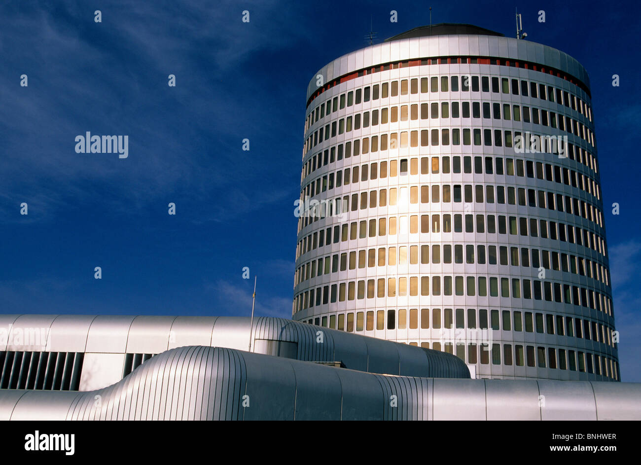 Switzerland St. Gallen city Silberturm silver tower office house town
