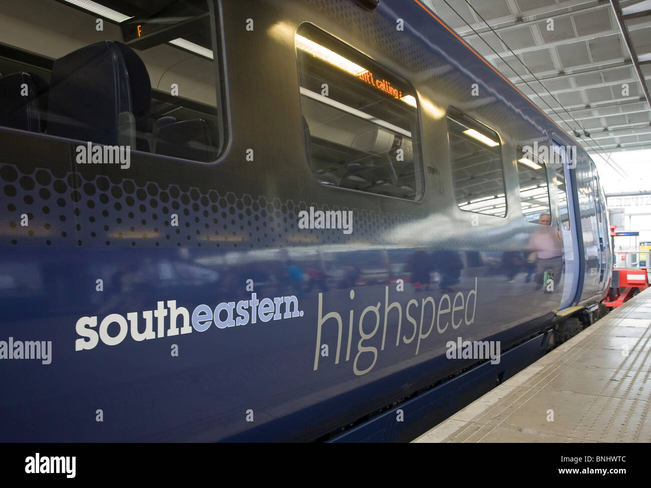 Southeastern High Speed Train Stock Photo