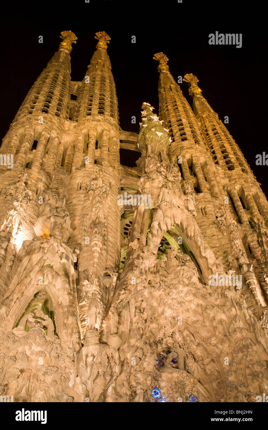 Barcelona - Sagrada la familia Stock Photo
