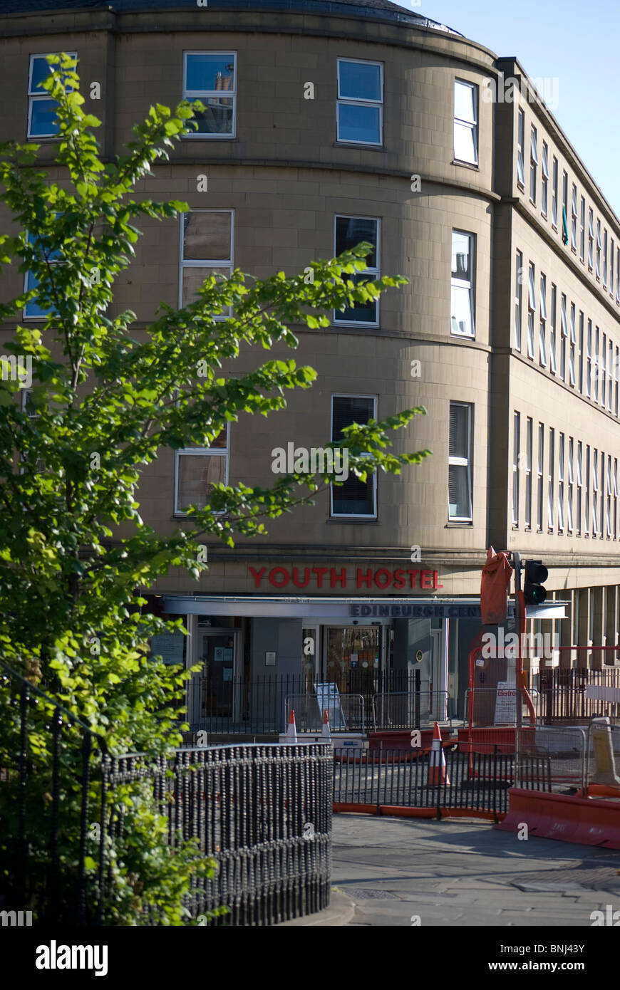 The Central Youth Hostel in Leith Walk, Edinburgh, Scotland Stock Photo