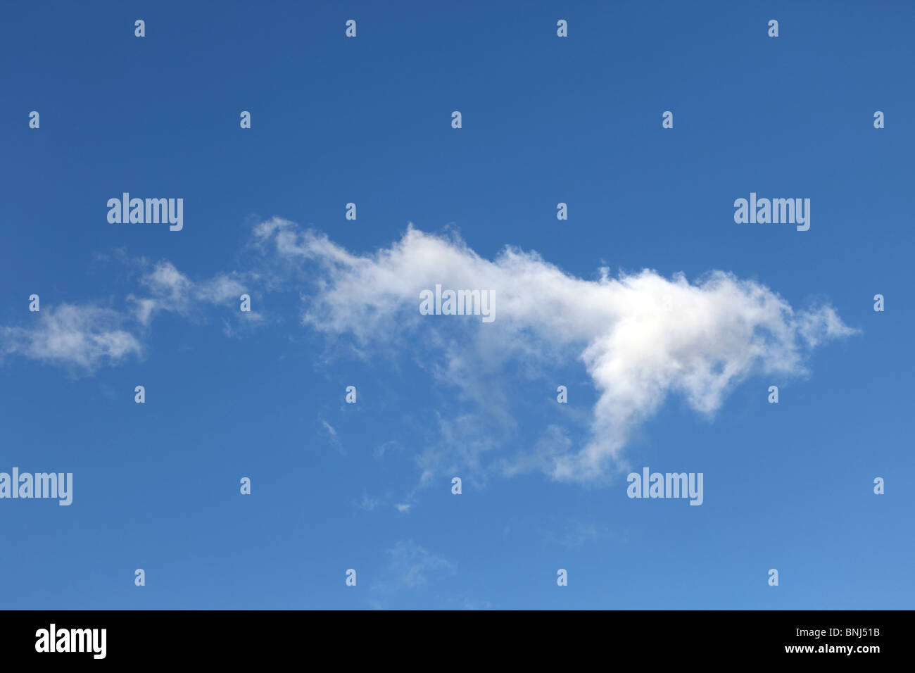 White cloud blue sky Stock Photo