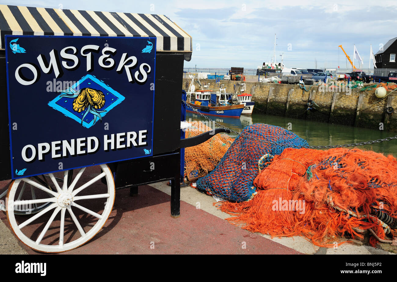 Traditional Seaside Resort of Whitstable Stock Photo - Alamy