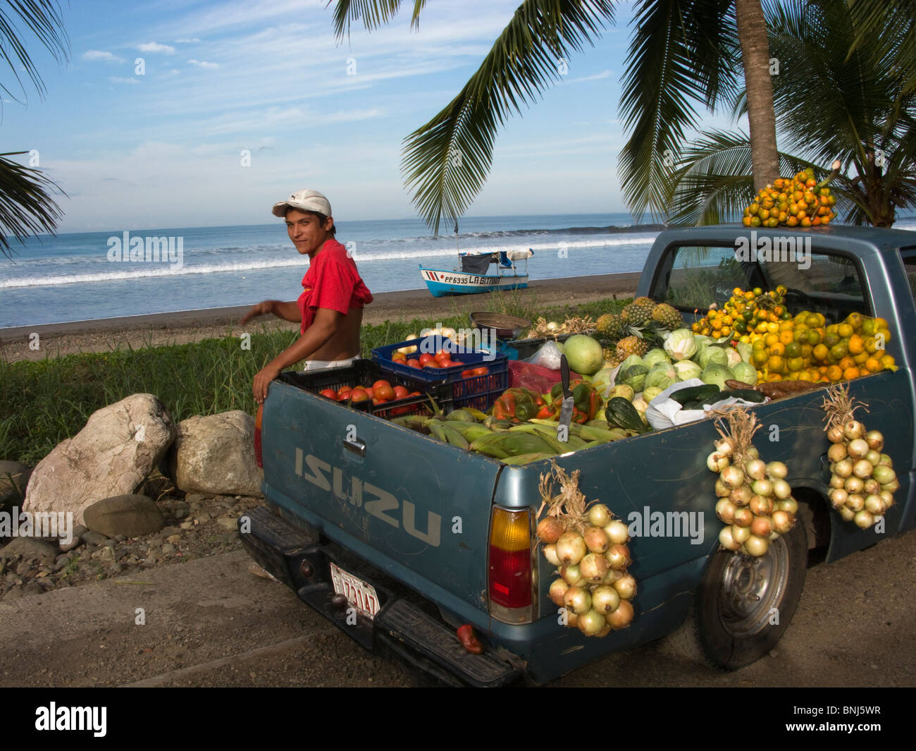Costa Rica Central America Island Vendor Vehicle Car Truck