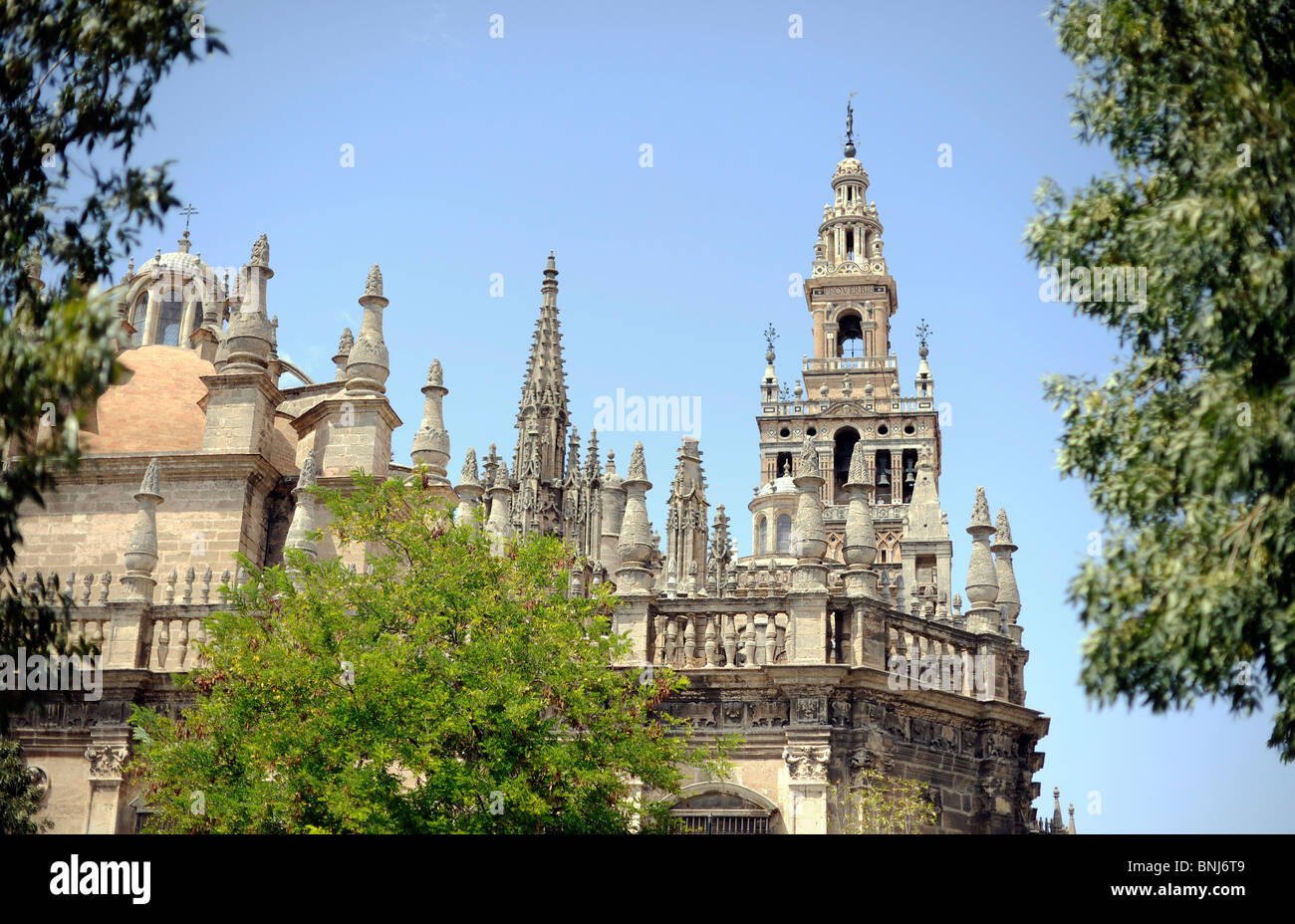 Kathedrale von Sevilla, cathedral of Seville, Spain, Spanien, Andalusien, Andalisia Stock Photo