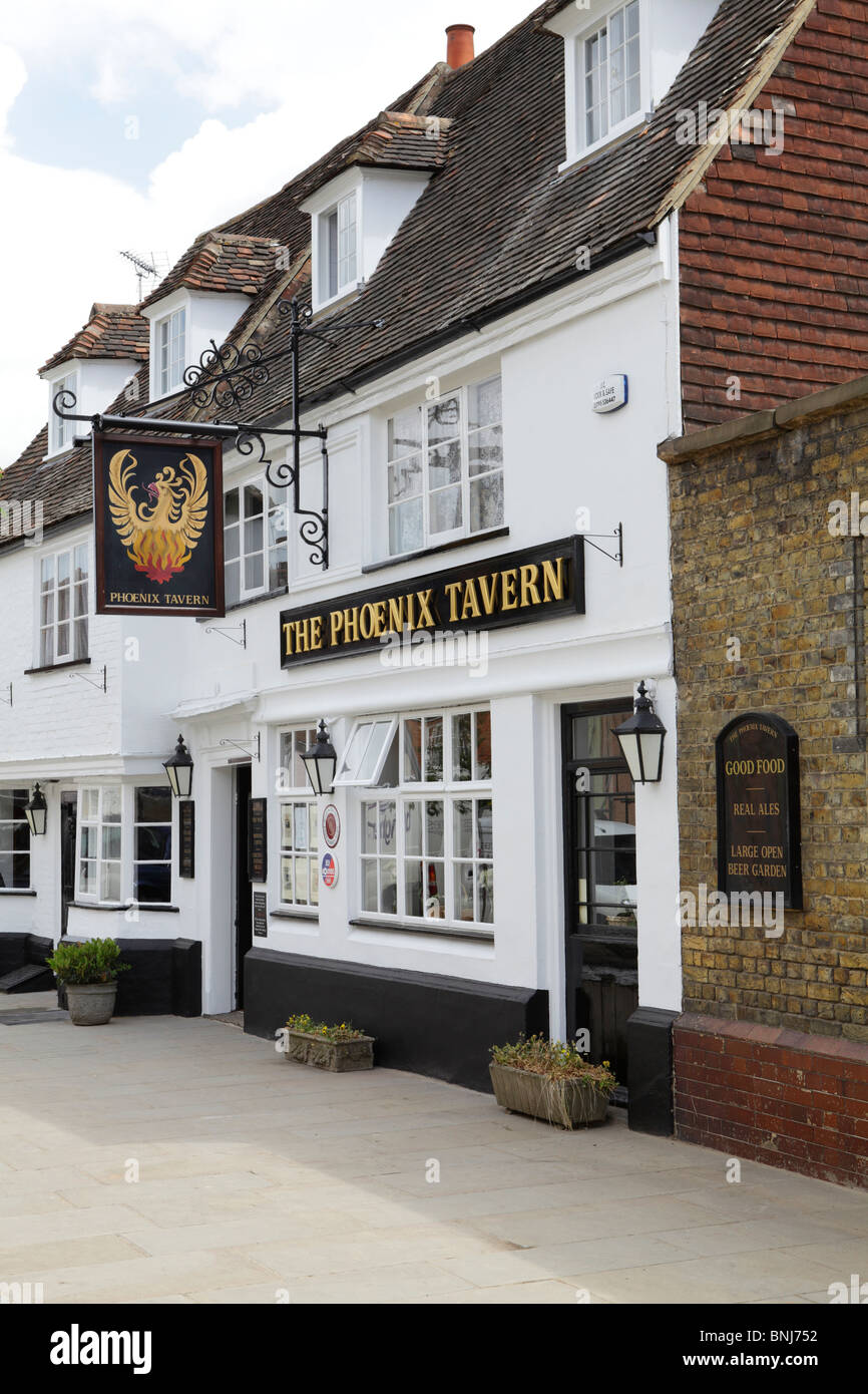 The Phoenix Tavern in Faversham kent Stock Photo