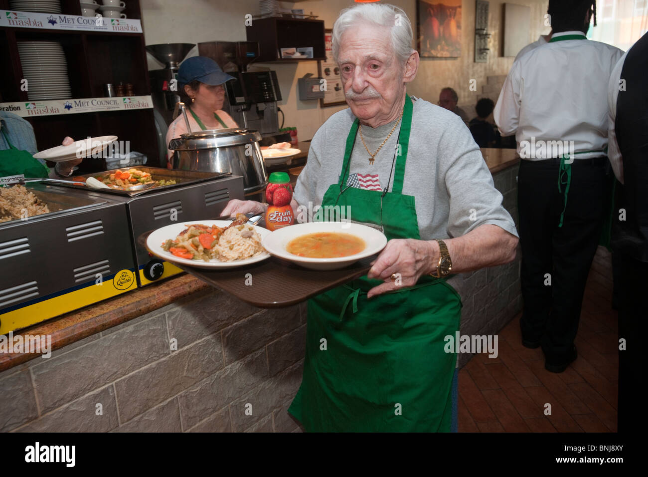 The Masbia kosher soup kitchen in the Flatbush neighborhood of Brooklyn