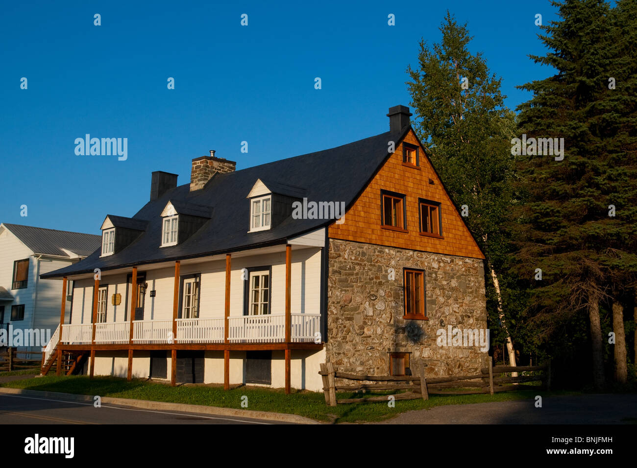 An old house is pictured in StPierre, Ile D'Orleans, near Quebec City