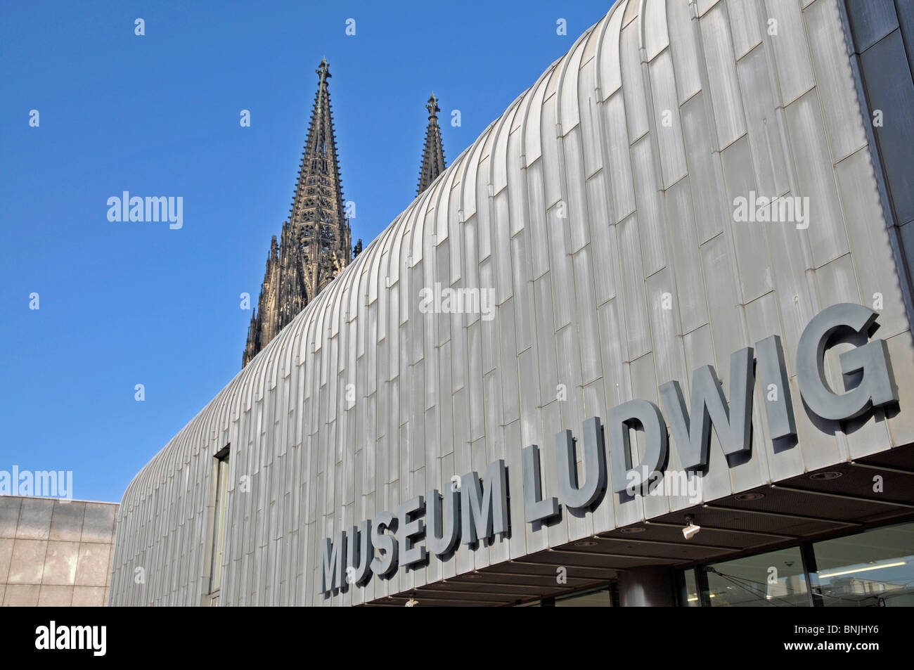 Architecture Germany Europe Gottfried Haberer Cologne culture art skill Ludwig modern art skill North Rhine-Westphalia Peter Stock Photo