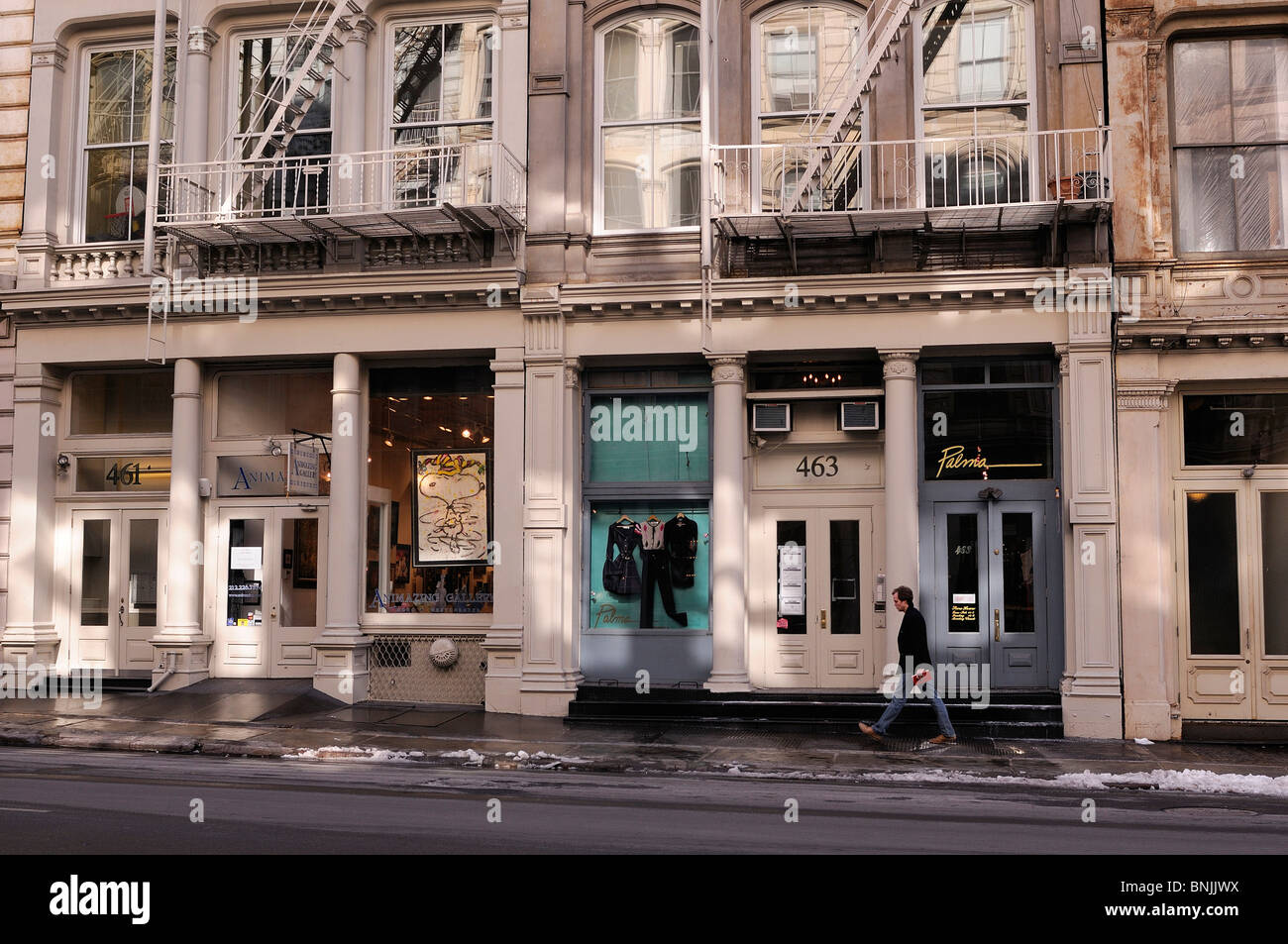 Broome Street Soho Manhattan New York USA building city travel american urban Stock Photo Alamy