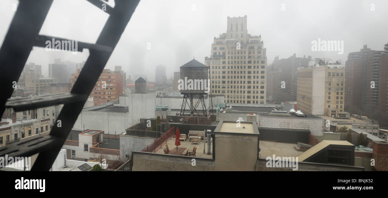 view Chelsea Hotel 222 W 23rd Street Chelsea Manhattan New York USA roof house tops water tank view Chelsea Hotel 222 W 23rd Street Chelsea Manhattan New York USA roof house tops water tank