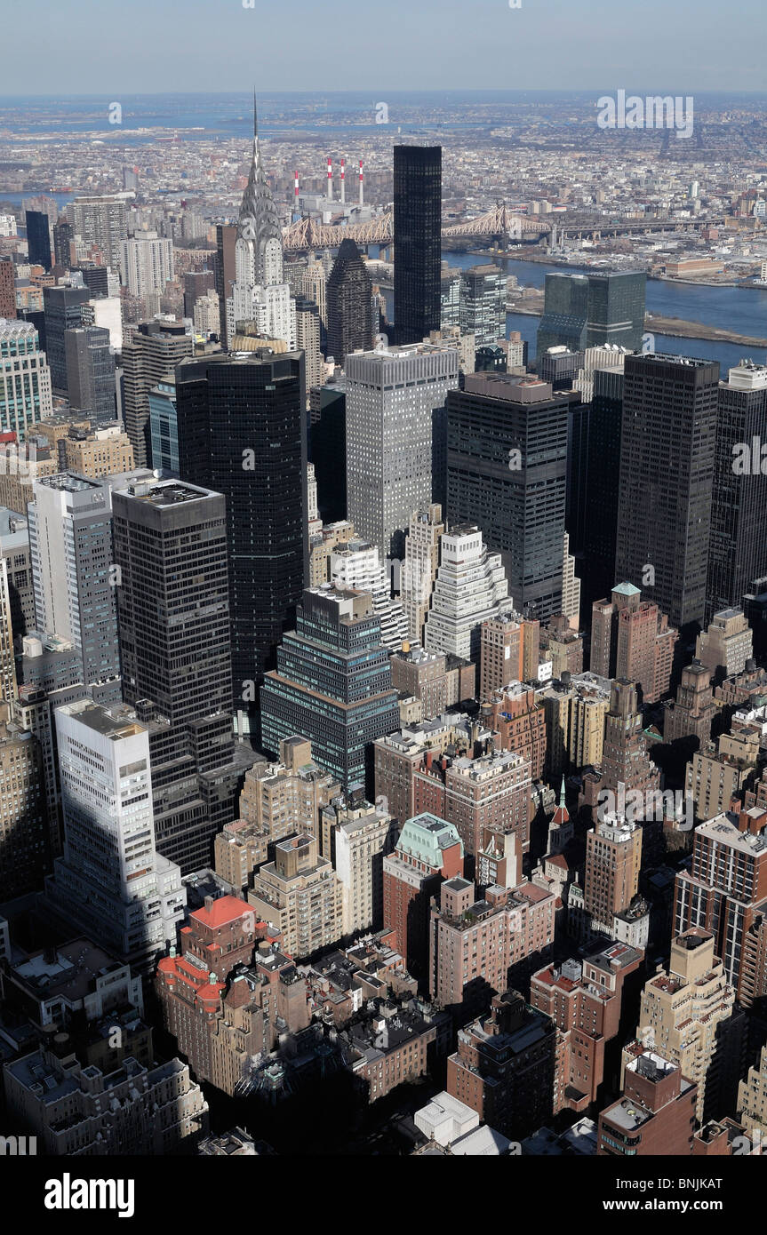 Panorama Empire State Building Midtown Manhattan New York USA buildings ...