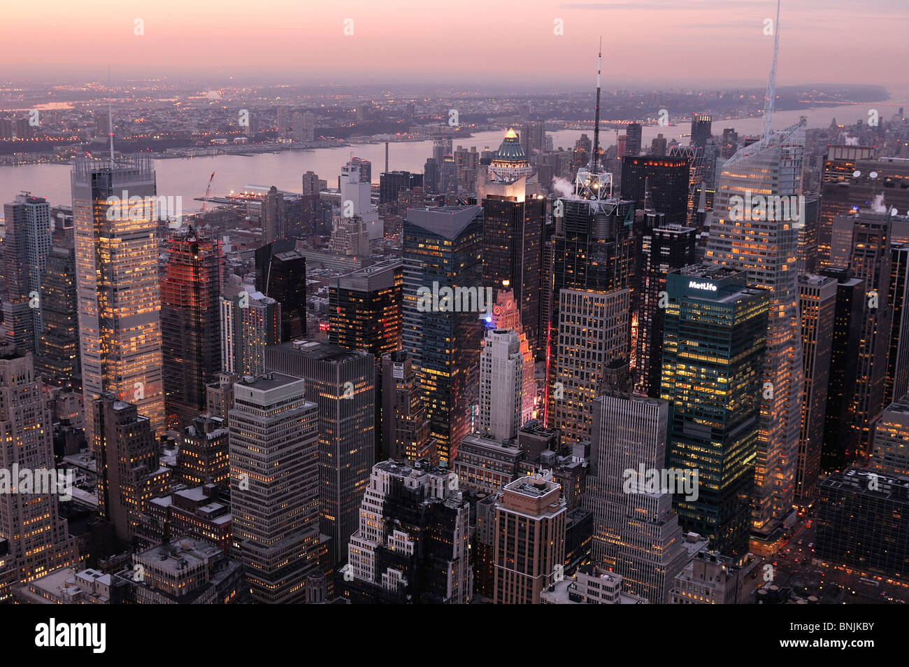 Panorama Empire State Building Midtown Manhattan New York USA buildings ...