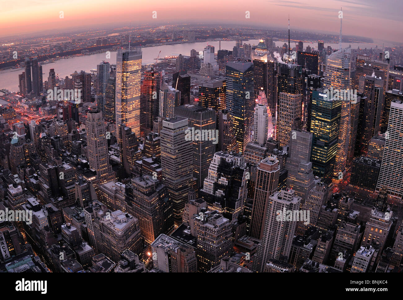 Panorama Empire State Building Midtown Manhattan New York USA buildings ...