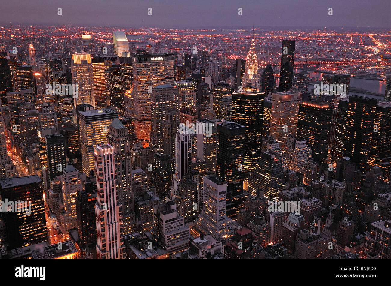 Panorama Empire State Building Midtown Manhattan New York USA buildings ...