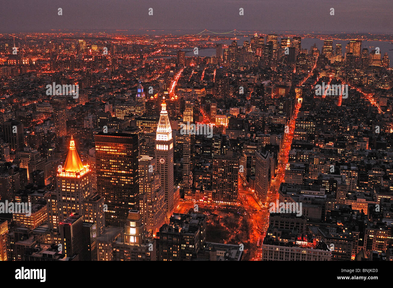 Panorama Empire State Building Midtown Manhattan New York USA buildings ...