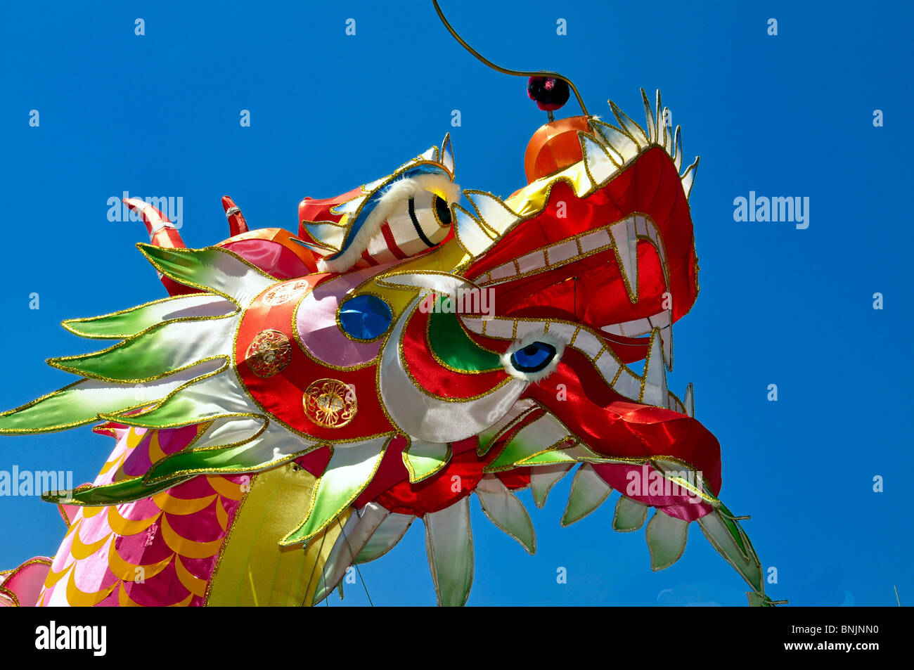 Chinese Dragon Symbol China Paper Colorful Colourful New Year Celebration Dragon Tradition Traditional Stock Photo