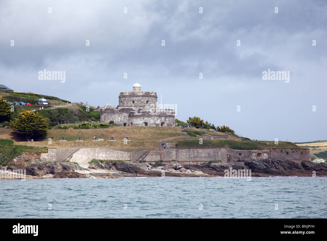 St Mawes castle, Cornwall, England. Stock Photo