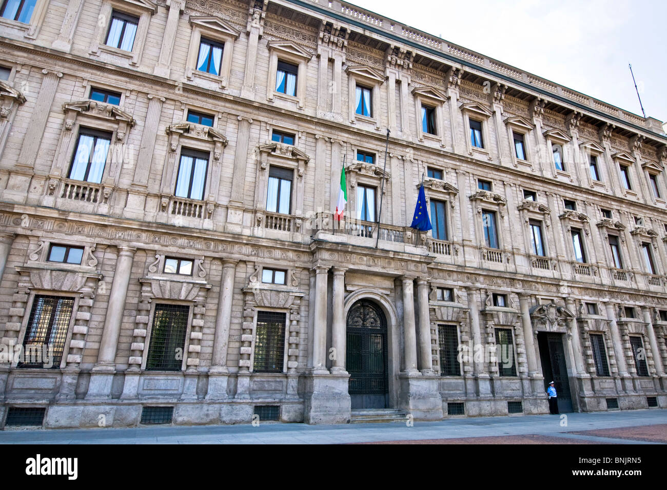 Palazzo Marino, City hall, Milan, Italy Stock Photo Alamy