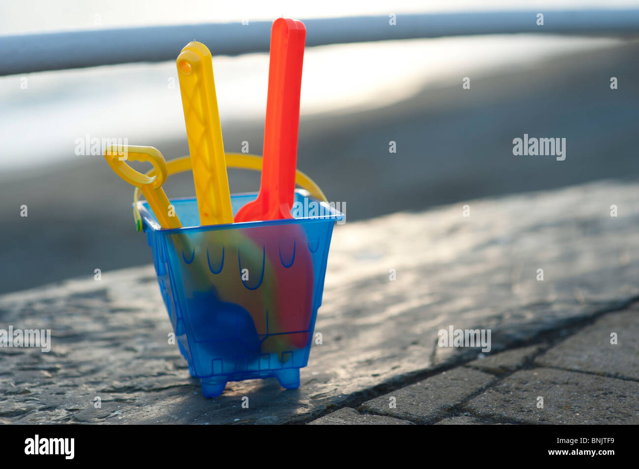 seaside bucket and spade