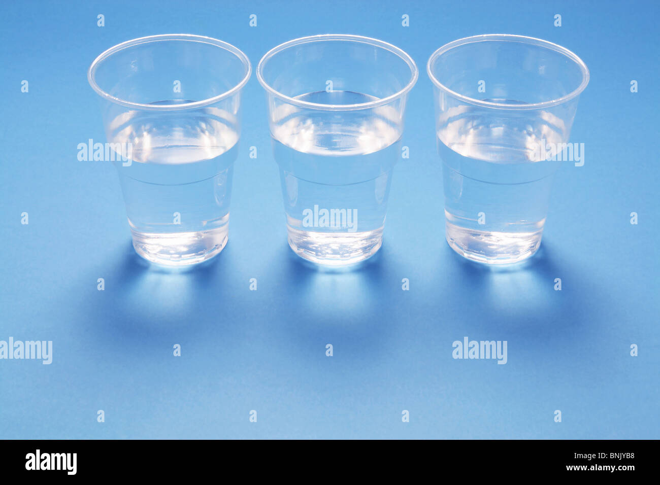 Cups of Water Stock Photo - Alamy
