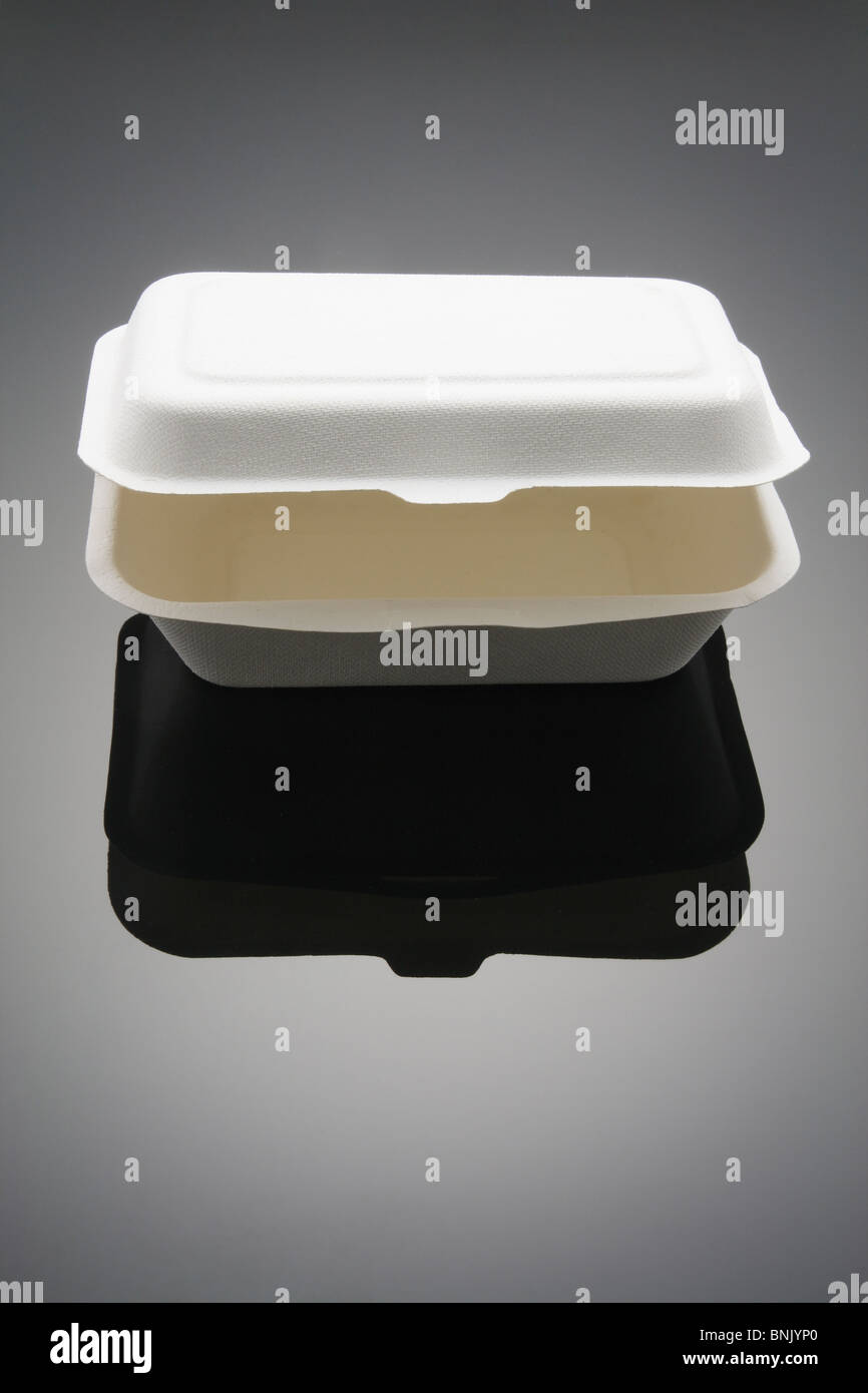 Polystyrene Food Box Stock Photo Alamy