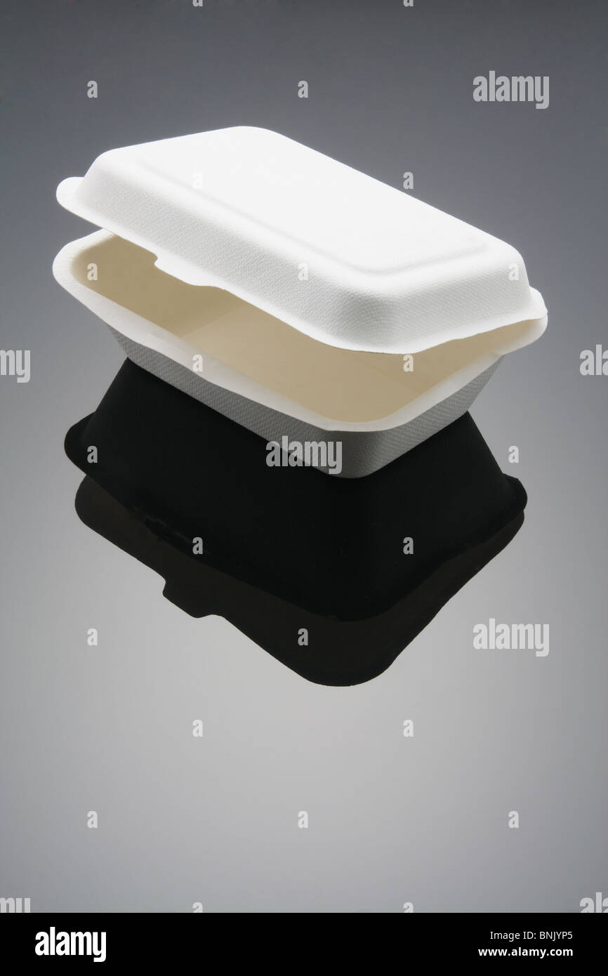 Polystyrene Food Box Stock Photo Alamy