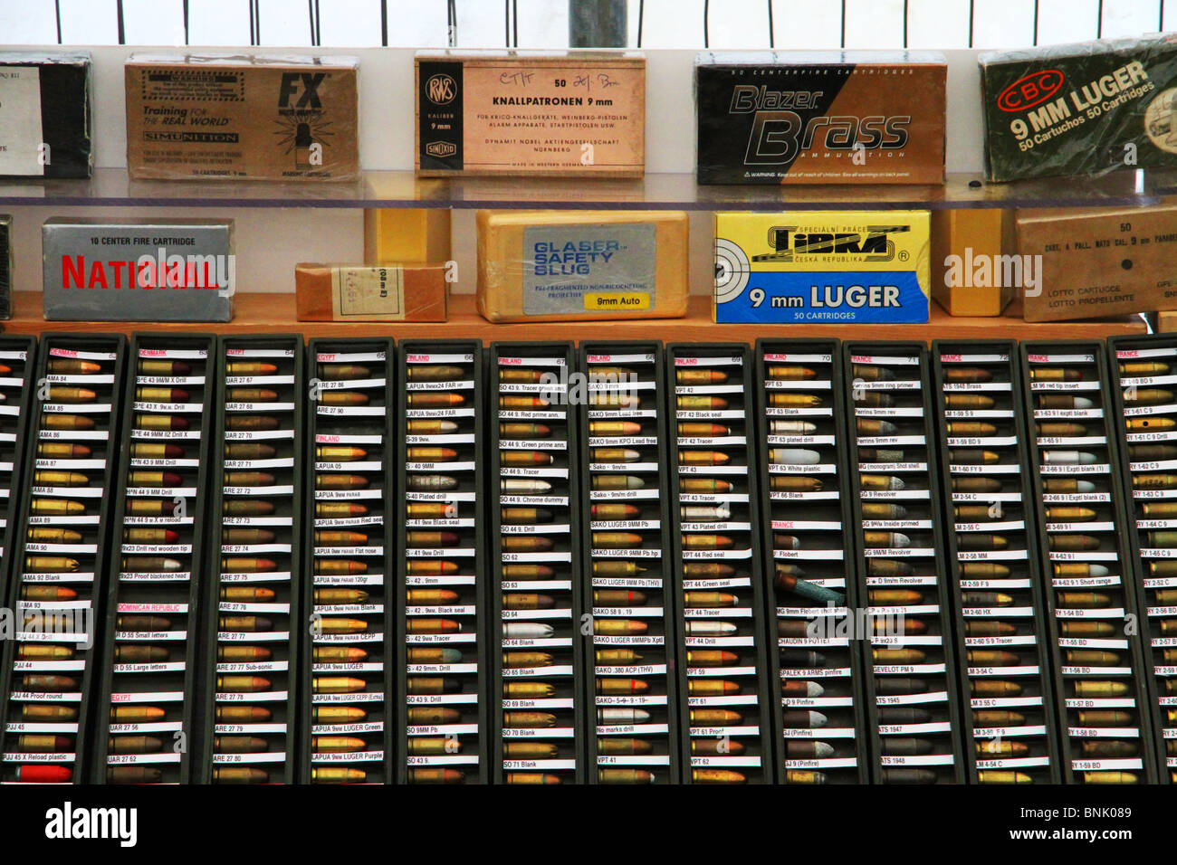 Blank ammunition bullet High Resolution Stock Photography and Images ...