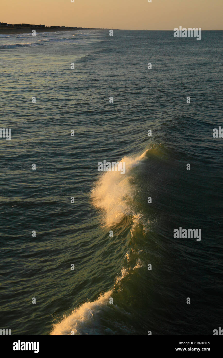 Ocean waves, Kitty Hawk, North Carolina, USA Stock Photo Alamy