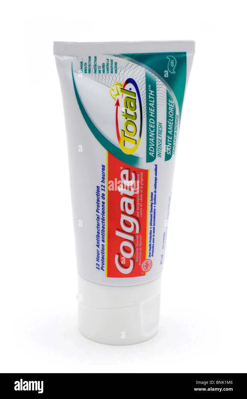 Tube of Toothpaste Stock Photo
