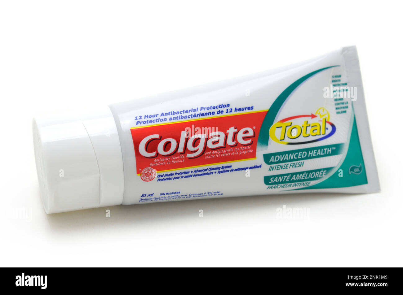 Tube of Toothpaste Stock Photo